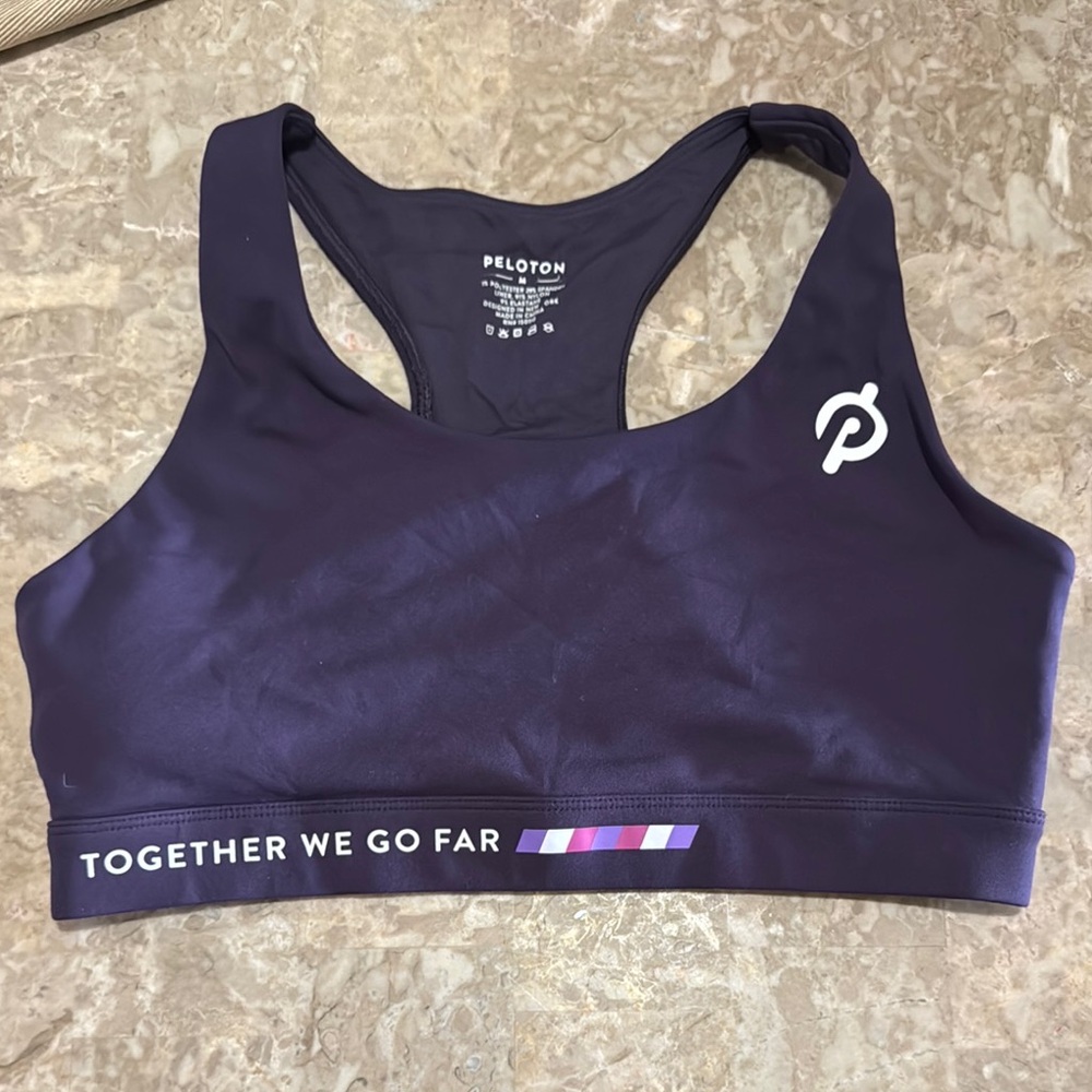 Peloton Purple Sports Bra